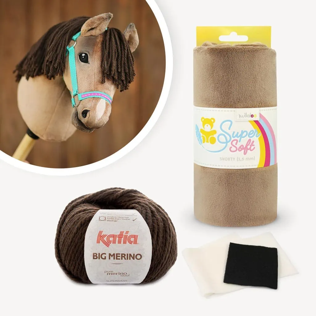 Make a Hobby Horse in brown: material bundle ⋆ kullaloo CA Inc.